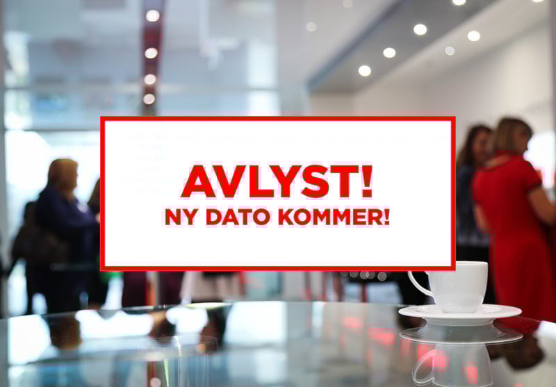 Årsmøtet 30.mars må avlyses